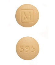 m 595 pill image