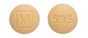 m 595 pill image - m 595 pill identification